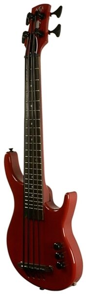 Kala U-BASS 4FS Electric Bass (with Bag), Skyline Red - Right