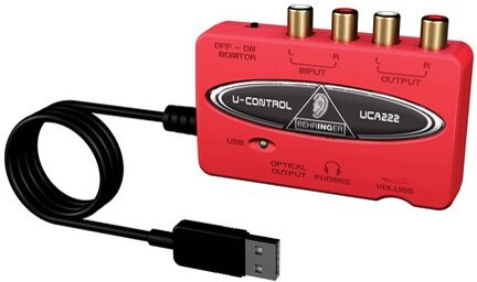 Behringer U-Control UCA222 USB Audio Interface, Main