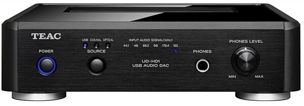 TEAC UD-H01 Dual D/A Converter with USB Audio Interface, Black