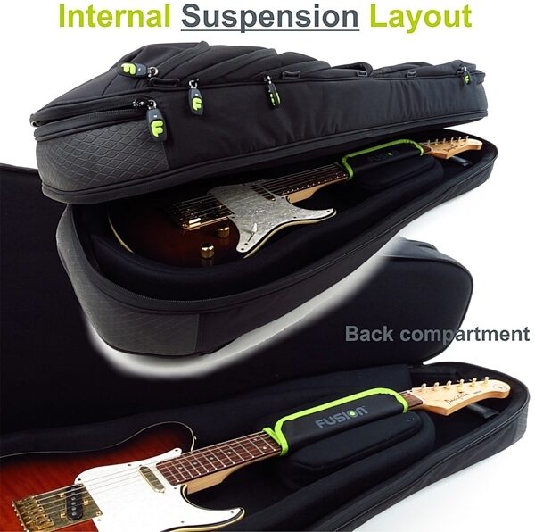 Fusion Urban Double Electric Bass Bag, View 5