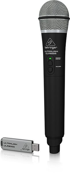 Behringer Ultralink ULM300USB Handheld Wireless Microphone System, Right