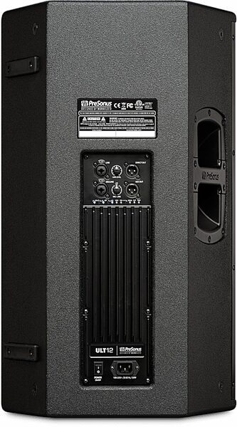 PreSonus ULT12 Full-Range Active Powered Loudspeaker, New, Rear