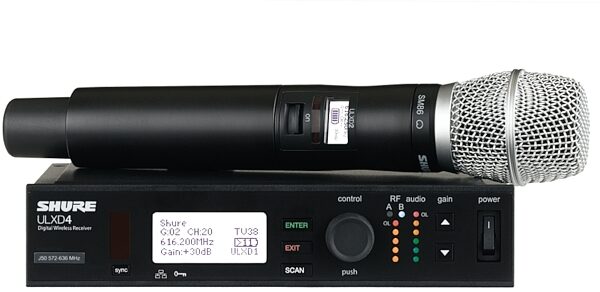 Shure ULXD24/SM86 Digital Wireless SM86 Handheld Microphone System, Main