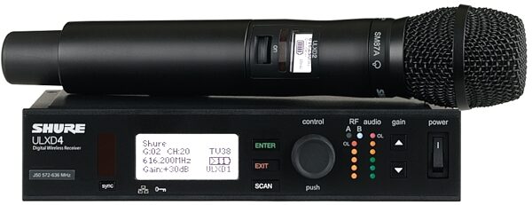 Shure ULXD24/SM87 Digital Wireless SM87A Handheld Microphone System, Main
