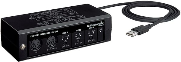 Cakewalk UM-3G 3x3 USB MIDI Interface, Main