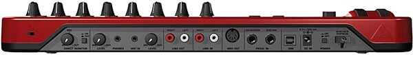 Behringer UMA25S U-Control 25-Key MIDI Controller with USB Audio Interface, Rear