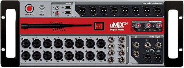 SM Pro Audio uMiX 24 Digital Mixer, 24-Channel, Main