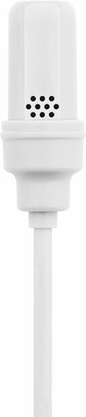 Shure UL4 UniPlex Cardioid Omnidirectional Lavalier Microphone, White, UL4W/C-MTQG-A, MTQG Connector, Action Position Back
