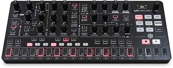 IK Multimedia UNO Synth PRO X Desktop Analog Synth, New, Action Position Back