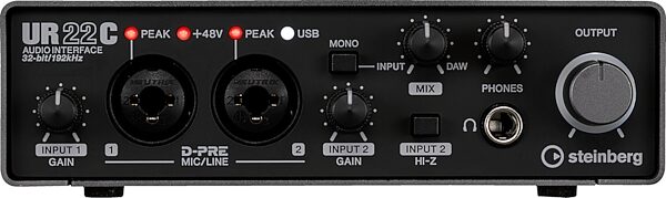 Steinberg UR22C Audio Interface, UR22C, Warehouse Resealed, Action Position Front