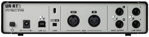 Steinberg UR-RT2 USB Audio Interface, Back