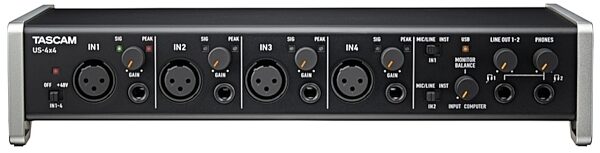 TASCAM US-4X4 USB Audio Interface, Front
