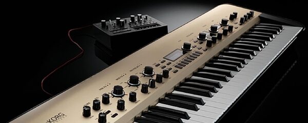 Korg KingKorg Analog Modeling Synthesizer Keyboard, 61-Key, Glamour View