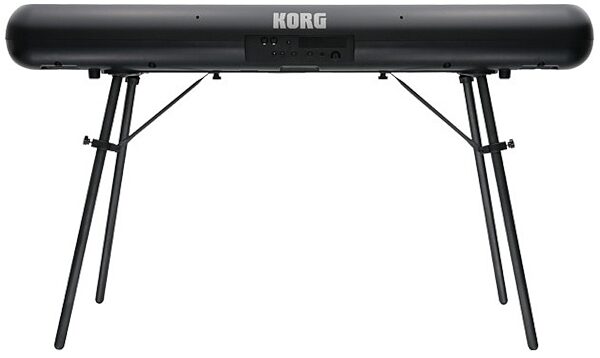 Korg SP-280 Digital Piano with Stand, 88-Key, Black, Black on Stand Back