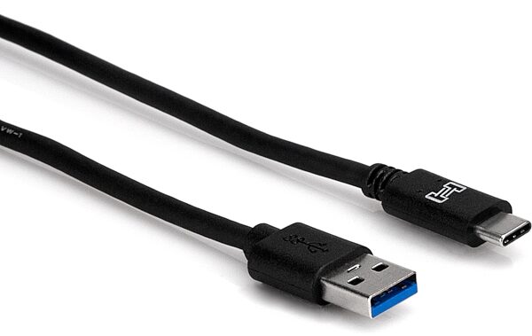 Hosa USB-306CA SuperSpeed USB-C to Type-A Cable, New, Action Position Back