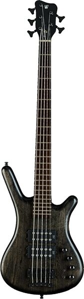Warwick Corvette DB Double Buck 5 Electric Bass, 5-String (with Bolt-On Neck), Black Oil