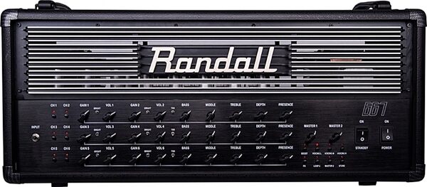 Randall 667 Guitar Amplifier Head (120 Watts), Main