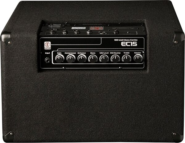 Eden EC15 Bass Combo Amplifier (180 Watts, 1x15"), Top