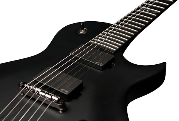 Washburn PXL10EC Parallaxe Single Cut Electric Guitar, Angle Closeup
