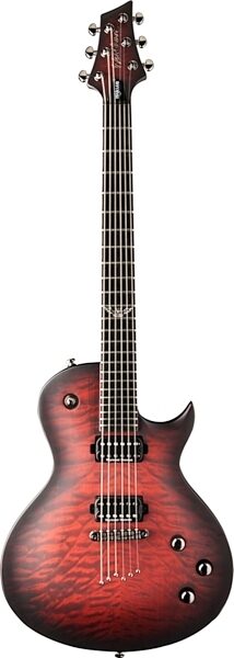 Washburn PXL10 Parallaxe Electric Guitar, Quilted Wine Burst