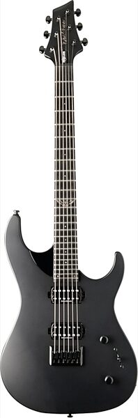 Washburn PXM100C Parallaxe Double Cut Electric Guitar, Carbon Black
