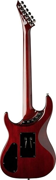 Washburn PXS10FRDLX Parallaxe Electric Guitar, Flame Wine Burst - Back