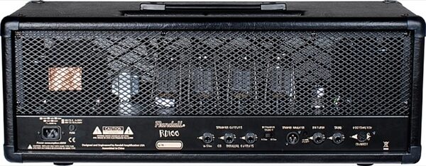 Randall RD100H Guitar Amplifier Head (100 Watts), New, Rear