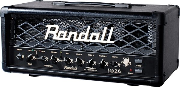 Randall RD20H Diavlo Guitar Amplifier Head (20 Watts), Angle