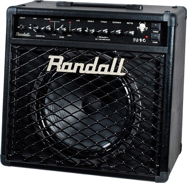 Randall RD40C Diavlo Guitar Combo Amplifier (40 Watts, 1x12"), Angle