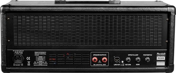 Randall RG1003H Guitar Amplifier Head (100 Watts), New, Back