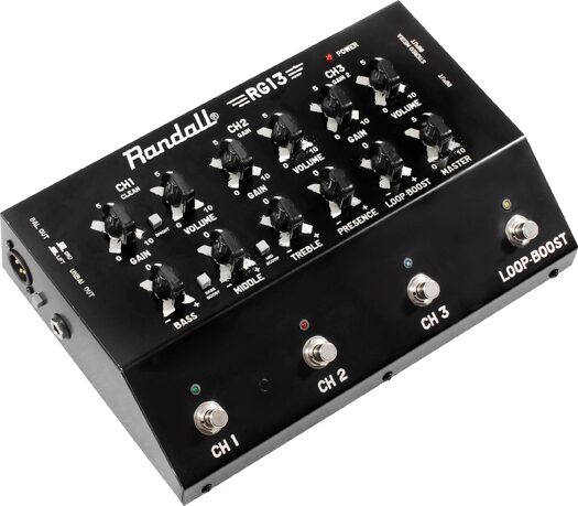 Randall RG13 Pedal Guitar Pedal and Amplifier (1 Watt), Angle