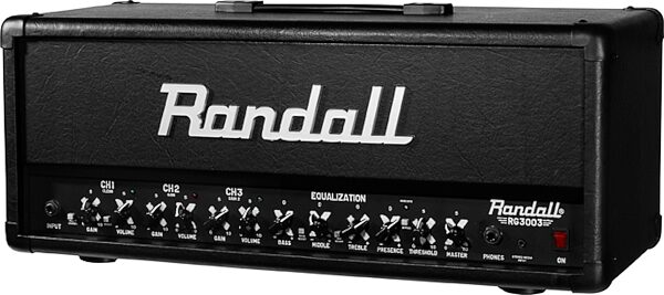 Randall RG3003H Guitar Amplifier Head (300 Watts), Angle