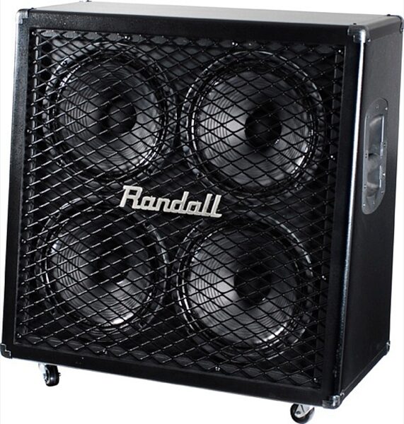 Randall Thrasher 412 Guitar Speaker Cabinet (400 Watts, 4x12"), Angled