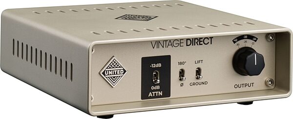 United Studio Technologies Vintage Direct DI Box, New, Action Position Back