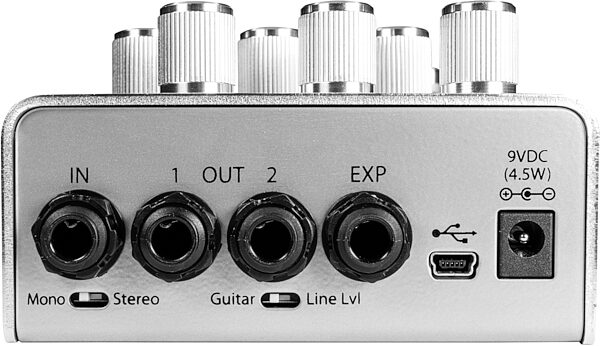 Eventide UltraTap Delay Reverb and Modulation Pedal, Action Position Back