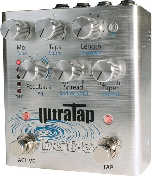 Eventide UltraTap Delay Reverb and Modulation Pedal, Action Position Side