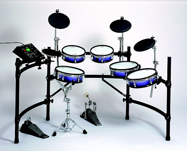 Roland V-Concert Set with Purple V-Drums and Stand, Main
