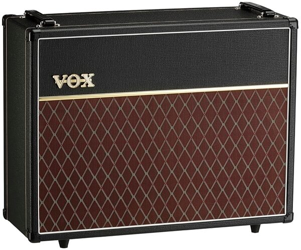Vox V212C Custom Guitar Speaker Cabinet (50 Watts, 2x12"), 16 Ohms, Angle