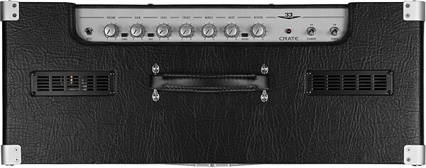 Crate V33-212 V-Series Guitar Combo Amplifier (33 Watts, 2x12 in.), Top