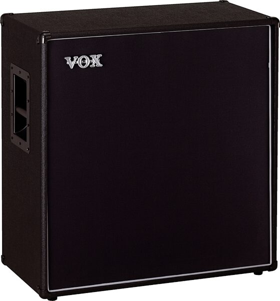 Vox Guitar Amplifier Half Stack with AD100VTH Head and V412BK Cabinet, Cab Angle