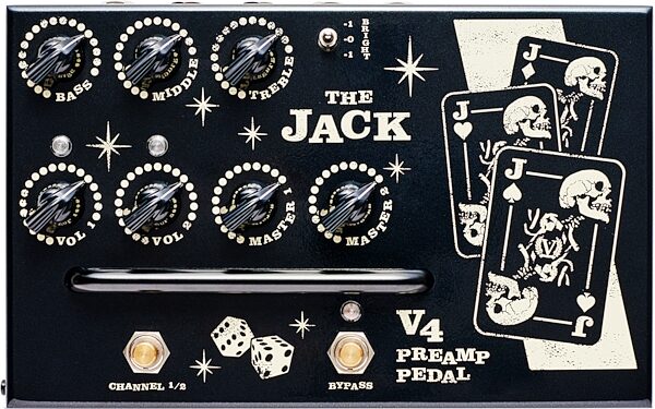 Victory V4 The Jack Preamp Pedal, New, Action Position Back