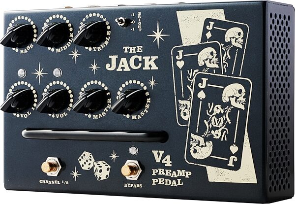 Victory V4 The Jack Preamp Pedal, New, Action Position Back