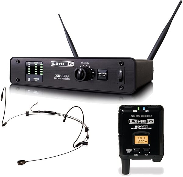 Line 6 XD-V55HS Digital Headset Wireless Microphone System, Main