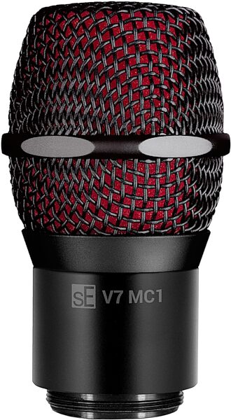 sE Electronics V7 MC1 Microphone Capsule for Shure Wireless Handheld Transmitters, Black, for Shure Wireless Systems, Warehouse Resealed, Action Position Back