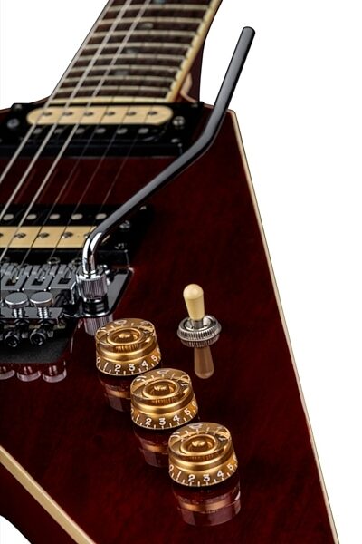 Dean V 79-F Electric Guitar, Transparent Cherry, view