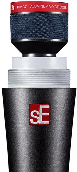sE Electronics V7 Handheld Supercardioid Dynamic Vocal Microphone, Original Silver, Deconstructed