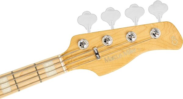 Sire Marcus Miller V7 Swamp Ash Reissue Electric Bass, Black, Action Position Back