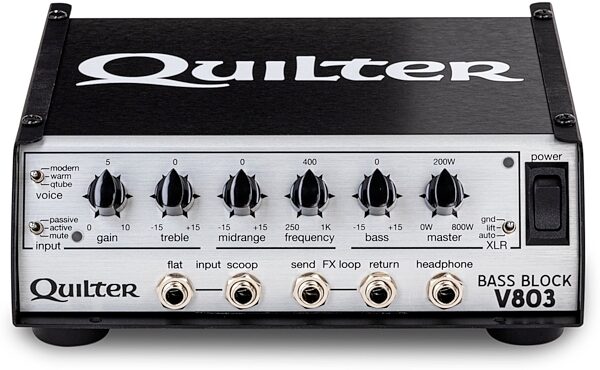 Quilter Bass Block V803 Bass Amplifier Head (800 Watts), New, Main