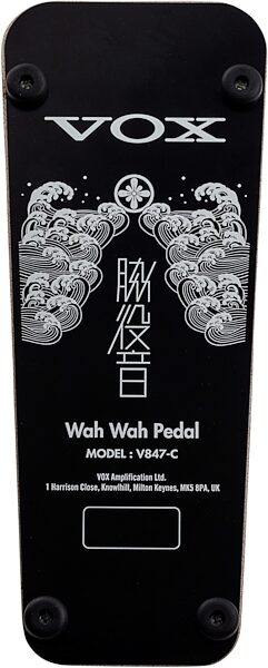 VOX V847-C Limited Edition Wah Pedal, Action Position Back