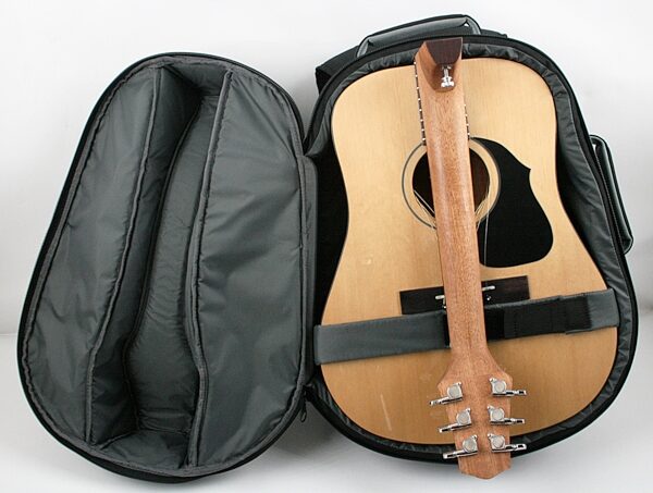 Voyage Air VAMD-02 Folding Mini Dreadnought Acoustic Guitar (with Gig Bag), with Gig Bag